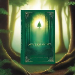 A captivating book cover with the title 'Awakening'