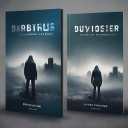 Create a cover and back cover for a dystopian novel