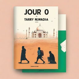 Design a book cover titled 'Jour10Neg' by Muhammad Farraz Al Ayyubi