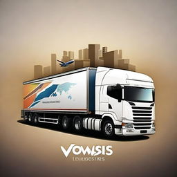 Create an album cover for a logistics company called 'Wowsis Logistics'