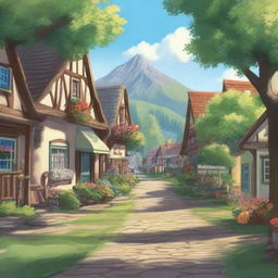 A picturesque small town named Heavenwood