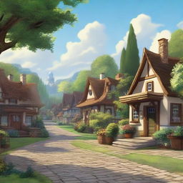 A picturesque small town named Heavenwood