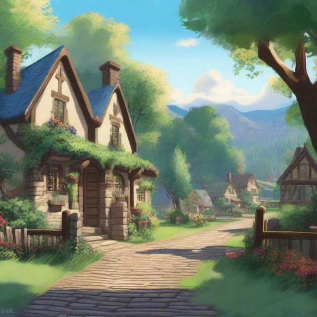 A picturesque small town named Heavenwood