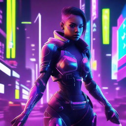 Create an image of a futuristic cyberbrawl character named Lance