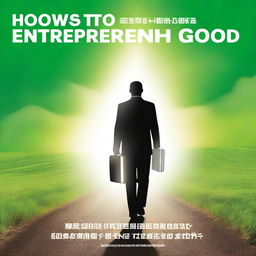 A book cover for 'How to Entrepreneur with God'