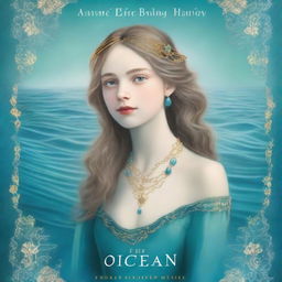 Design a book cover for 'The Ocean’s Heir' with no text on the cover