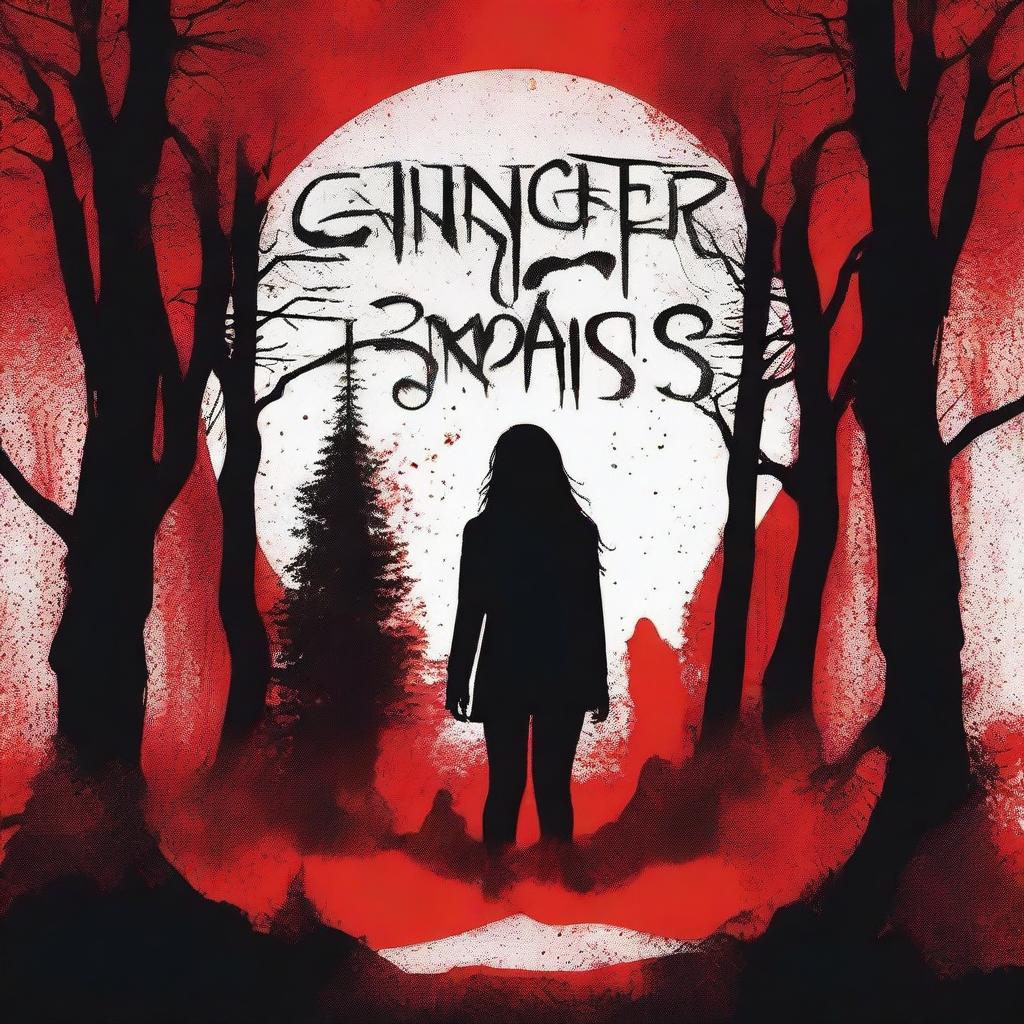 A dark, atmospheric movie poster for 'Ginger Snaps 4'