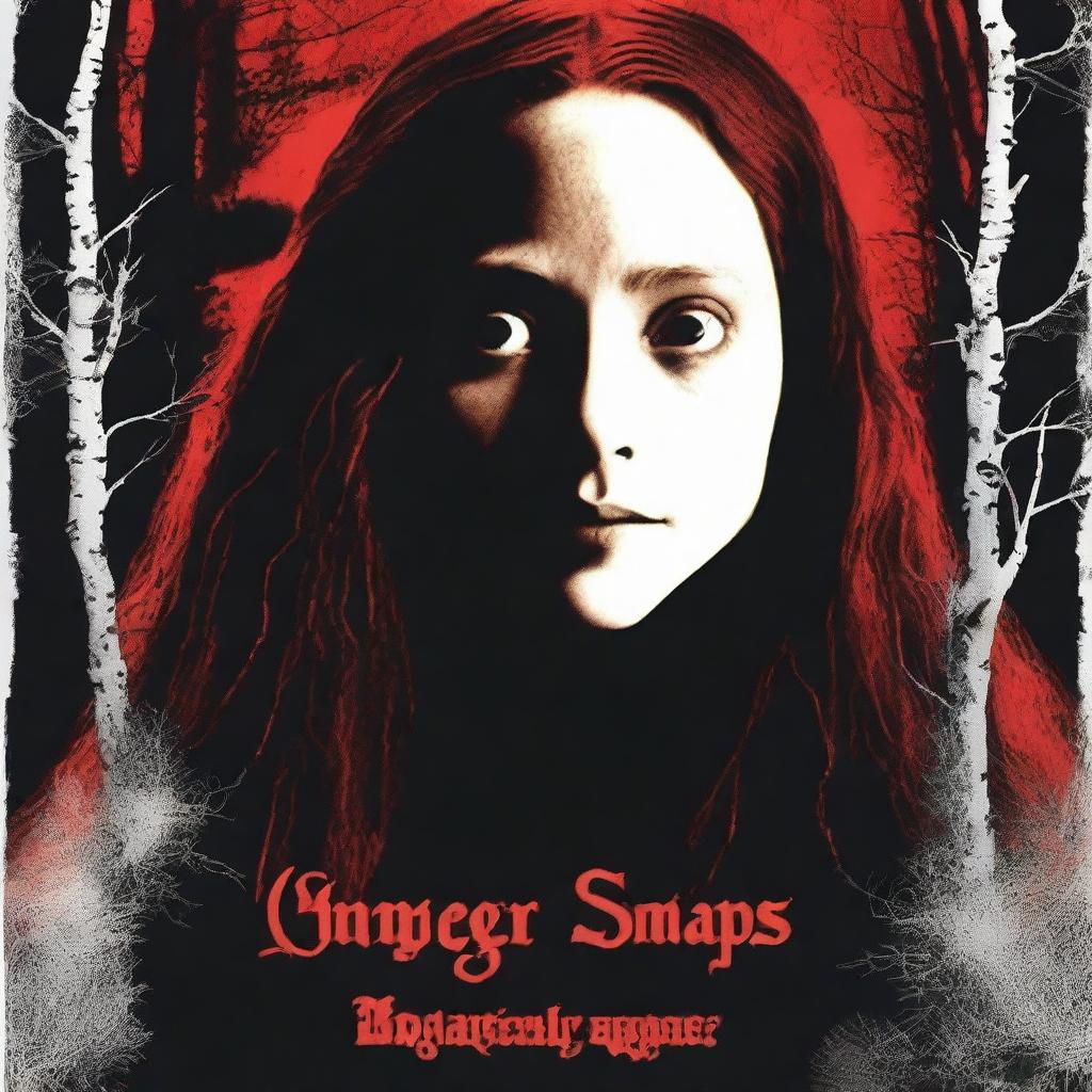 A movie poster for a fourth 'Ginger Snaps' film set 25 years after the first film, ignoring the events of 'Ginger Snaps II: Unleashed'