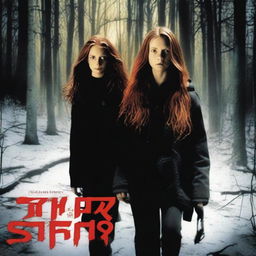 A chilling movie poster for 'Ginger Snaps 4', set 25 years after the events of the first film and ignoring 'Ginger Snaps II: Unleashed'