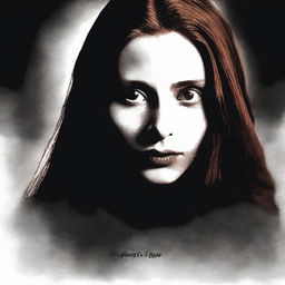 Design a movie poster for 'Ginger Snaps 4', set 25 years after the first film and ignoring 'Ginger Snaps II: Unleashed'