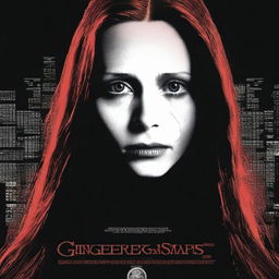 Design a movie poster for 'Ginger Snaps 4', set 25 years after the first film and ignoring 'Ginger Snaps II: Unleashed'