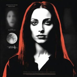 Design a movie poster for 'Ginger Snaps 4', set 25 years after the first film and ignoring 'Ginger Snaps II: Unleashed'