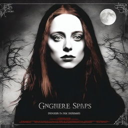 Design a movie poster for 'Ginger Snaps 4', set 25 years after the first film and ignoring 'Ginger Snaps II: Unleashed'