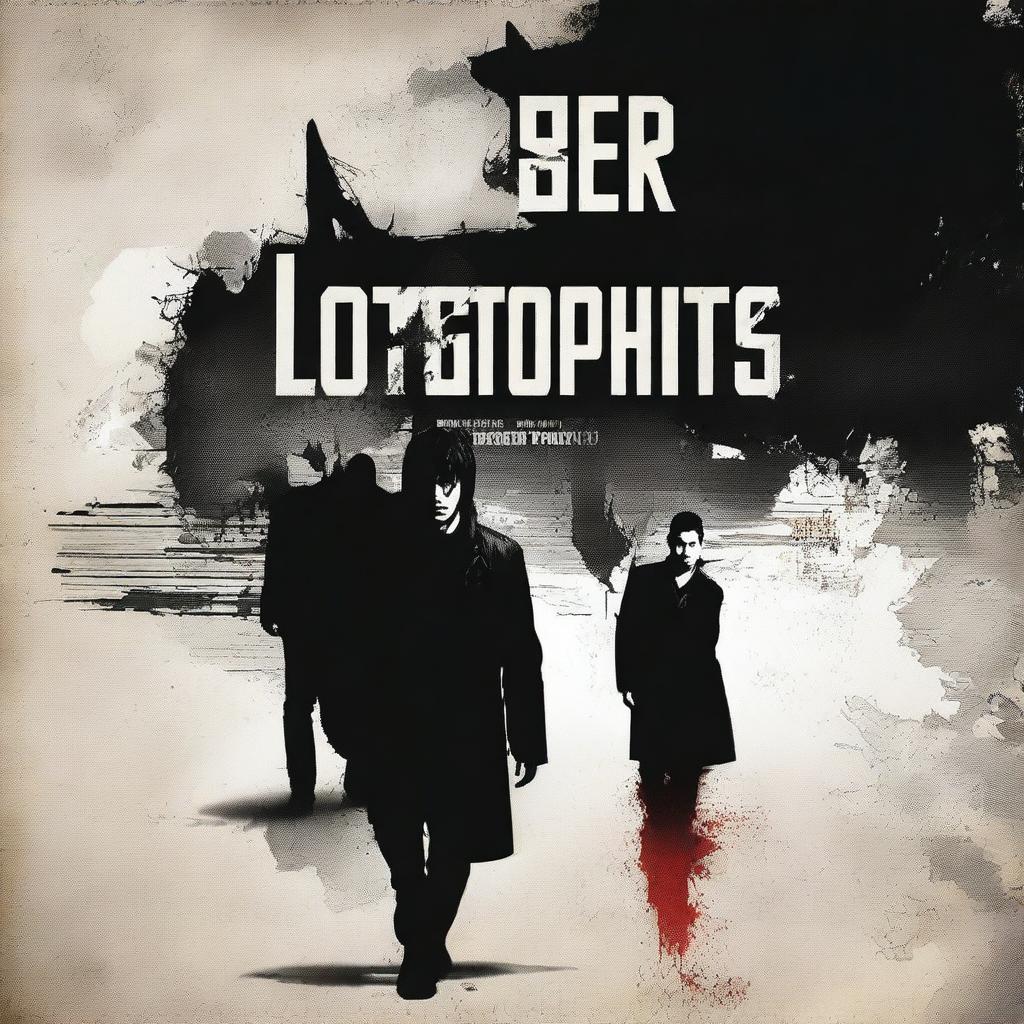 Design an album cover for 'Lostprophets' with the title 'She’s With The Banned'