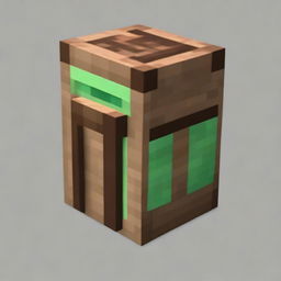 Generate a Minecraft-style backpack UI