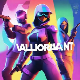 Create an Instagram announcement cover for the game VALORANT coming to console