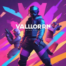 Create an Instagram announcement cover for the game VALORANT, now coming to consoles