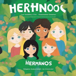 A book cover with the title 'Hermanos' in the center