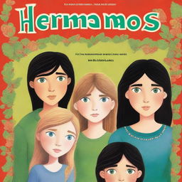 A book cover with the title 'Hermanos' in the center