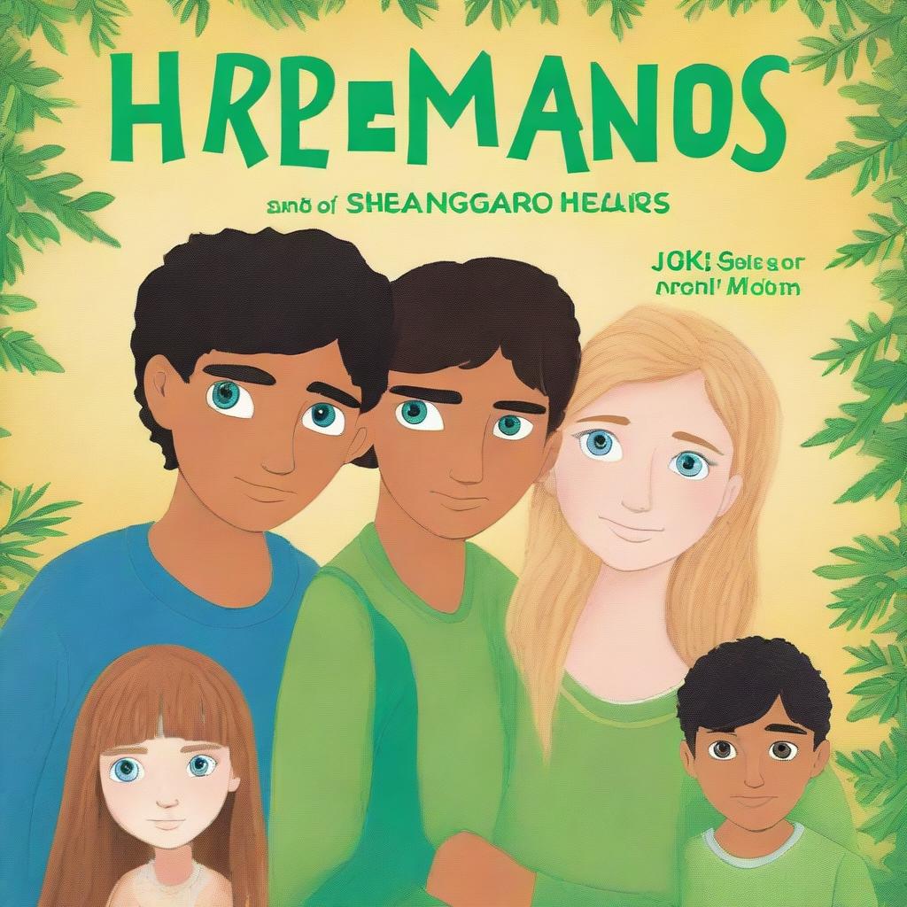 A book cover with the title 'Hermanos' in the center