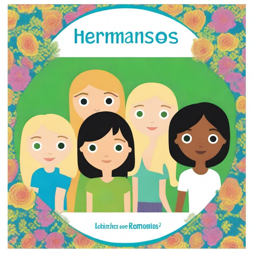 A book cover with the title 'Hermanos' in the center