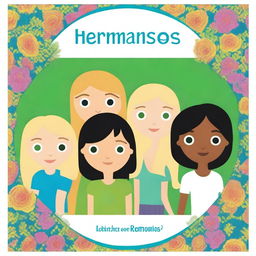 A book cover with the title 'Hermanos' in the center