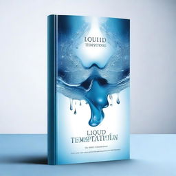 Create a book cover with the title 'Liquid Temptations'