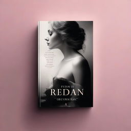 Create a book cover featuring a sensual scene with a woman as the central figure