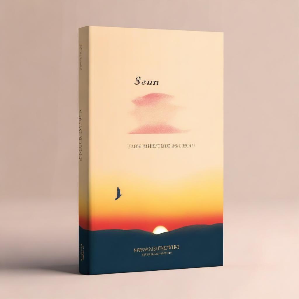 Create an image of the back cover of a book titled 'The Sun Rises'