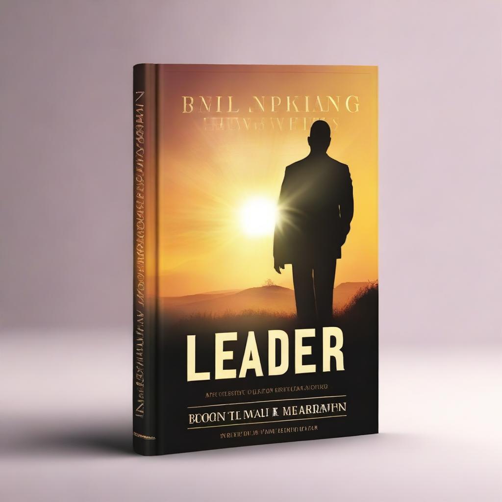 Create a book cover titled 'Raising Godly Leaders'