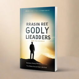 Design a book cover for the title 'Raising Godly Leaders'