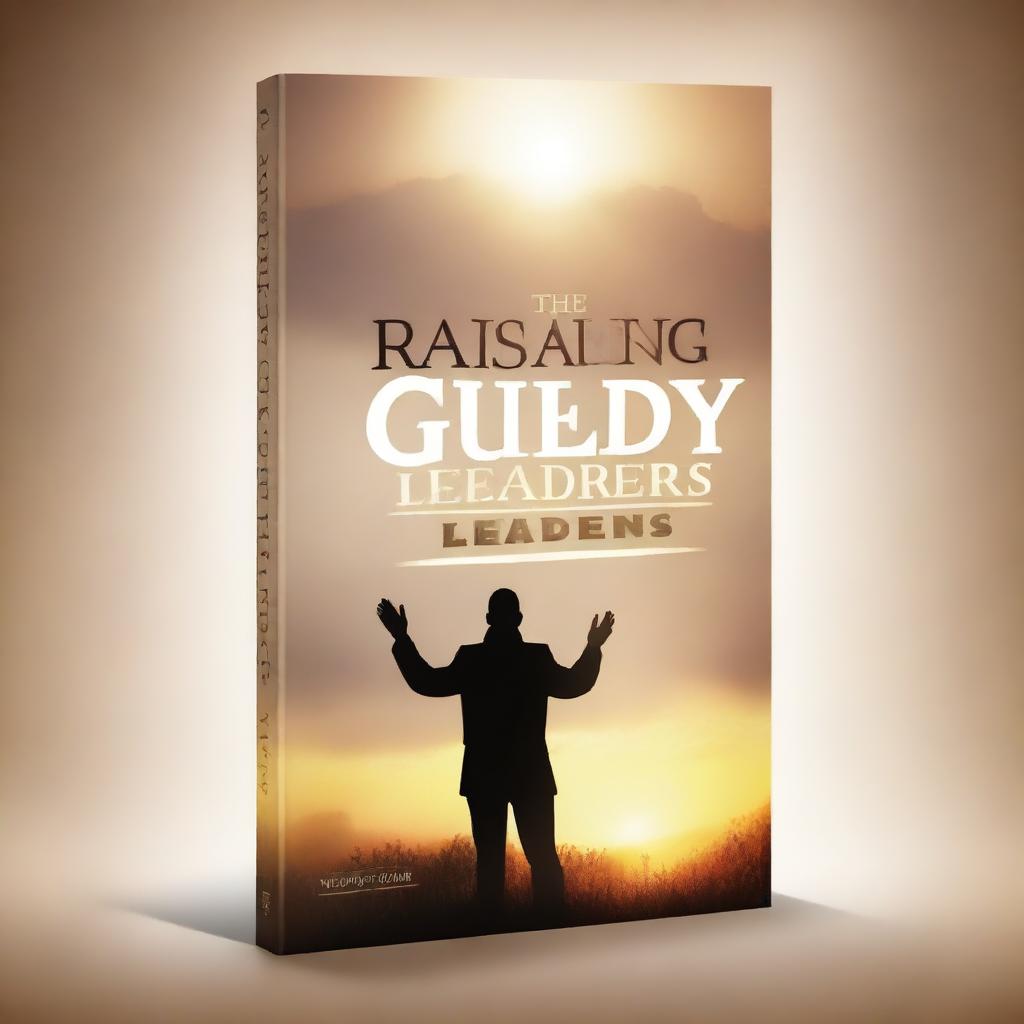 Create a book cover image for the title 'Raising Godly Leaders'