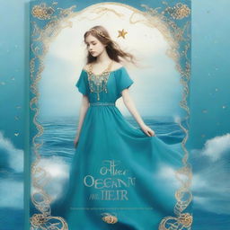 Design a book cover for 'The Ocean’s Heir' with no text on the cover