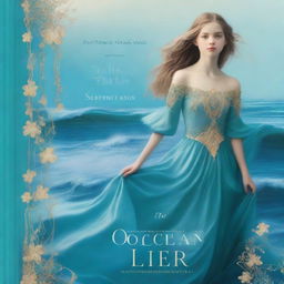 Design a book cover for 'The Ocean’s Heir' with no text on the cover