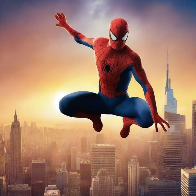 Design a poster for the movie "Spider-Man: Lotus 2"