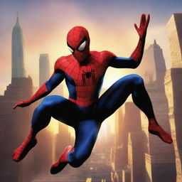 Design a poster for the movie "Spider-Man: Lotus 2"