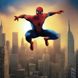 Design a poster for the movie "Spider-Man: Lotus 2"