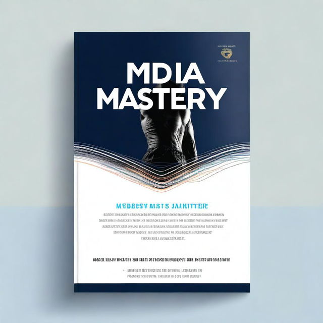 Create a simplistic, clean, and professional-looking cover for an Ebook titled 'Mindset Mastery' with the tagline 'Fitness from Within'