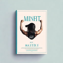 Create a simplistic, clean, and professional-looking cover for an Ebook titled 'Mindset Mastery' with the tagline 'Fitness from Within'