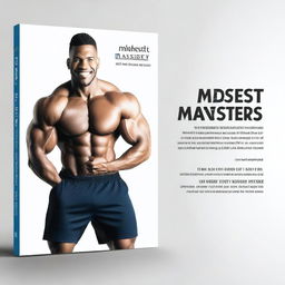 Create a simplistic, clean, and professional-looking cover for an Ebook titled 'Mindset Mastery' with the tagline 'Fitness from Within'