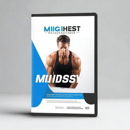 Design a simplistic, clean, and professional-looking cover for an Ebook titled 'Mindset Mastery' with the tagline 'Fitness from Within'