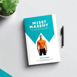 Design a simplistic, clean, and professional-looking cover for an Ebook titled 'Mindset Mastery' with the tagline 'Fitness from Within'