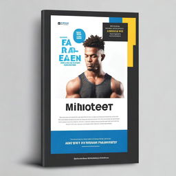 Design a simplistic, clean, and professional-looking cover for an Ebook titled 'Mindset Mastery' with the tagline 'Fitness from Within'