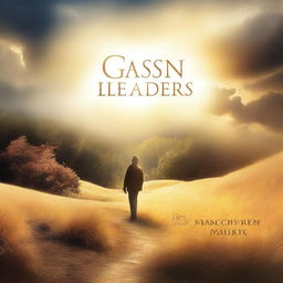 Create an inspiring and captivating book cover for a book titled 'Raising Godly Leaders'