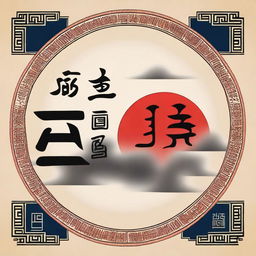 Generate an image containing the Chinese text '天道修真'