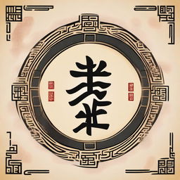 Generate an image containing the Chinese text '天道修真'