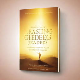 Create a book cover featuring the title 'Raising Godly Leaders'