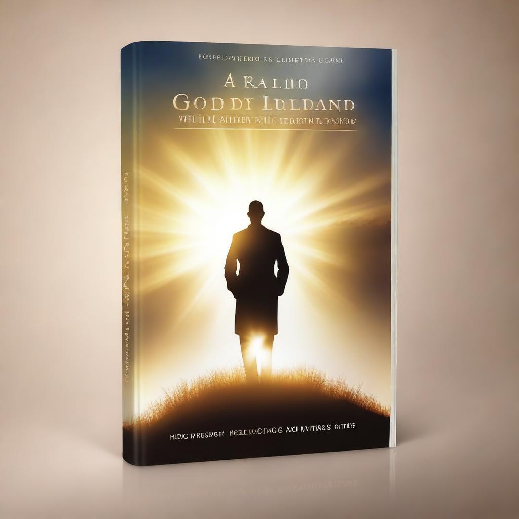 Design a front cover for a book titled 'Raising Godly Leaders'