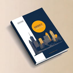 A captivating book cover for a share market guide