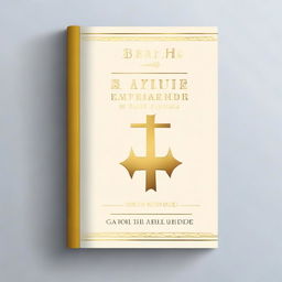 Create a book cover in Portuguese with the title 'Como Empreender com Deus'